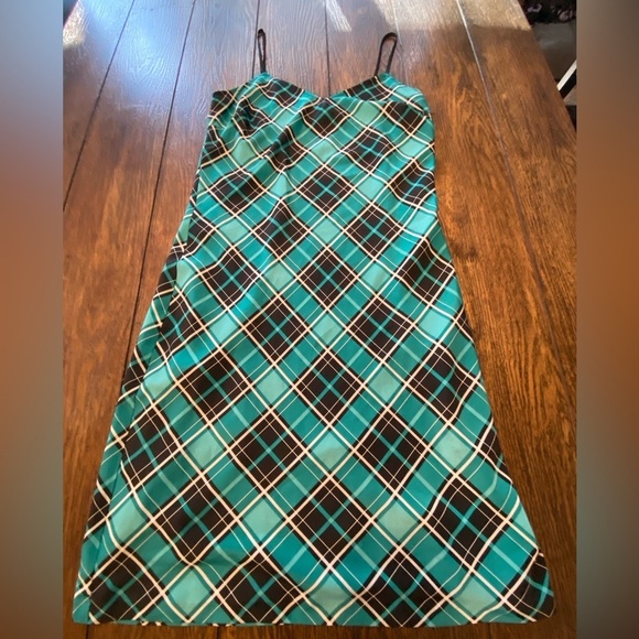 Michael Kors Dresses & Skirts - Michael Kors Plaid MIDI Dress Holiday Party Size 2 B16
